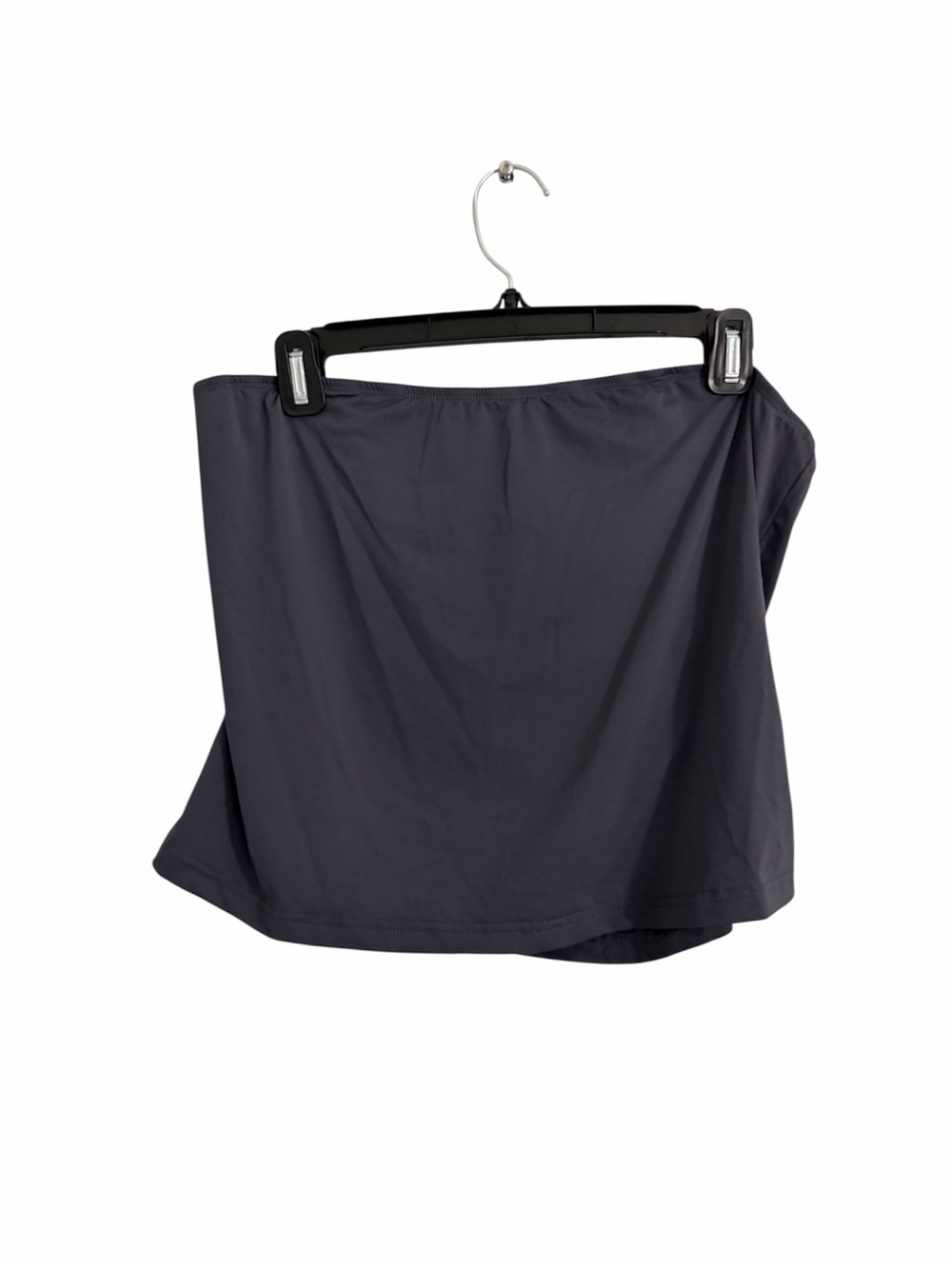 Princess Polly Dark Charcoal Strapless Tube Crop Top